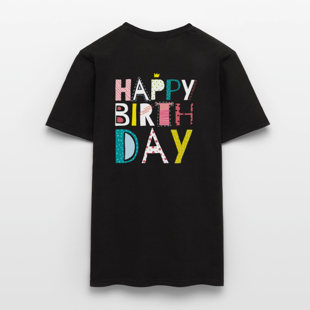 Happy birthday Men's T-Shirt - black