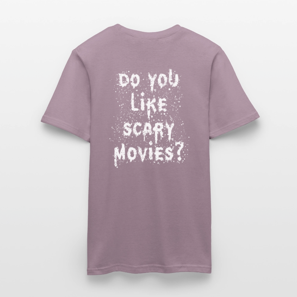 Scary movies Men's T-Shirt - purple-grey 