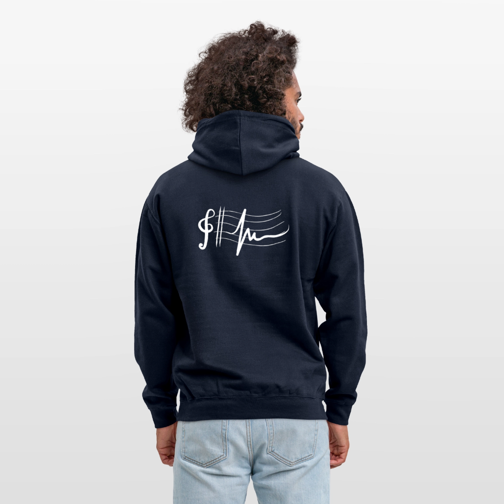 I love music Unisex Hoodie - navy