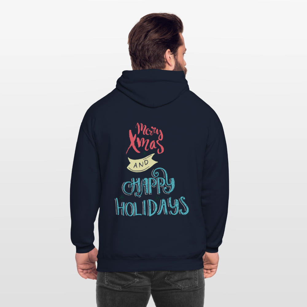MerryChristmas Unisex Hoodie - navy