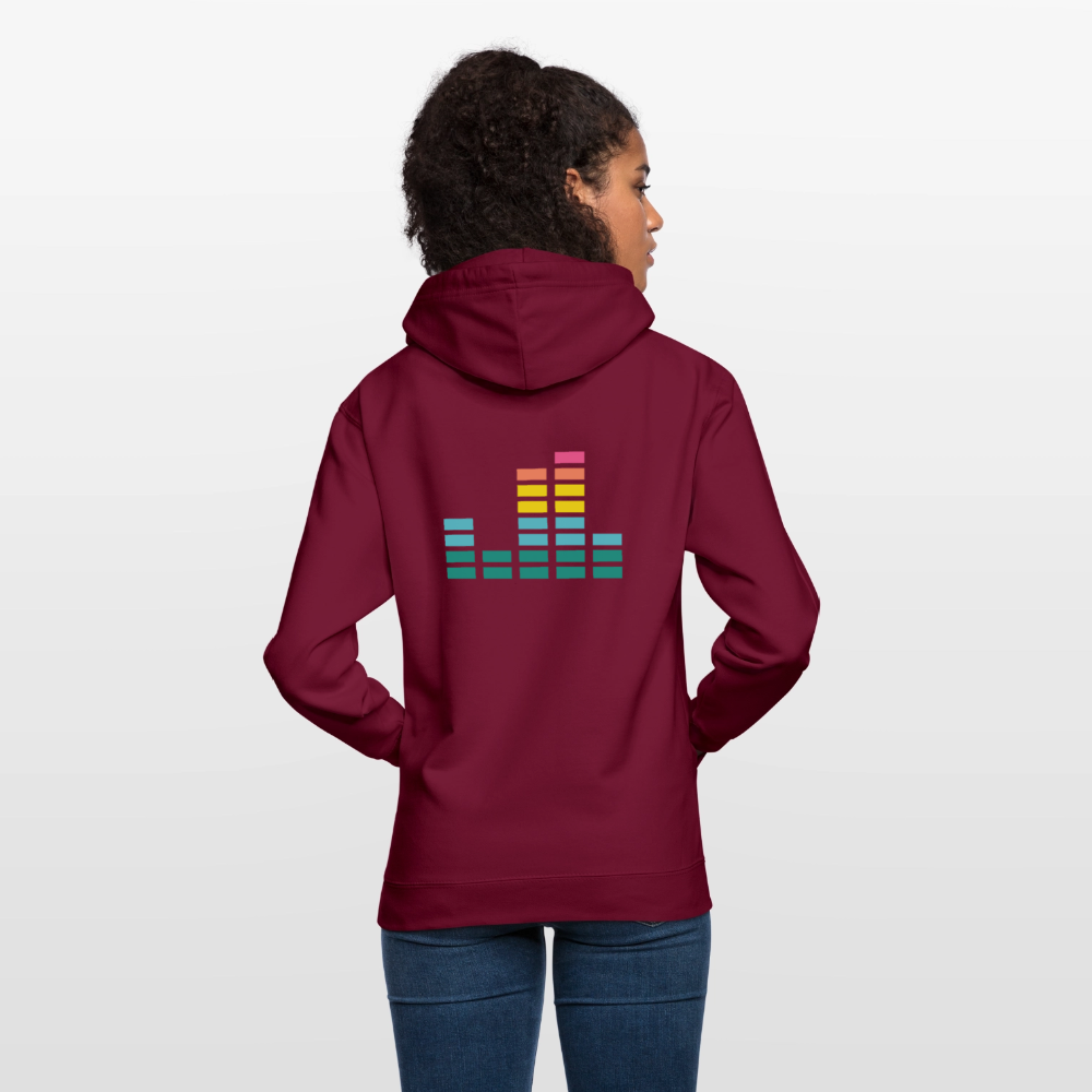 Equalizer Unisex Hoodie - bordeaux