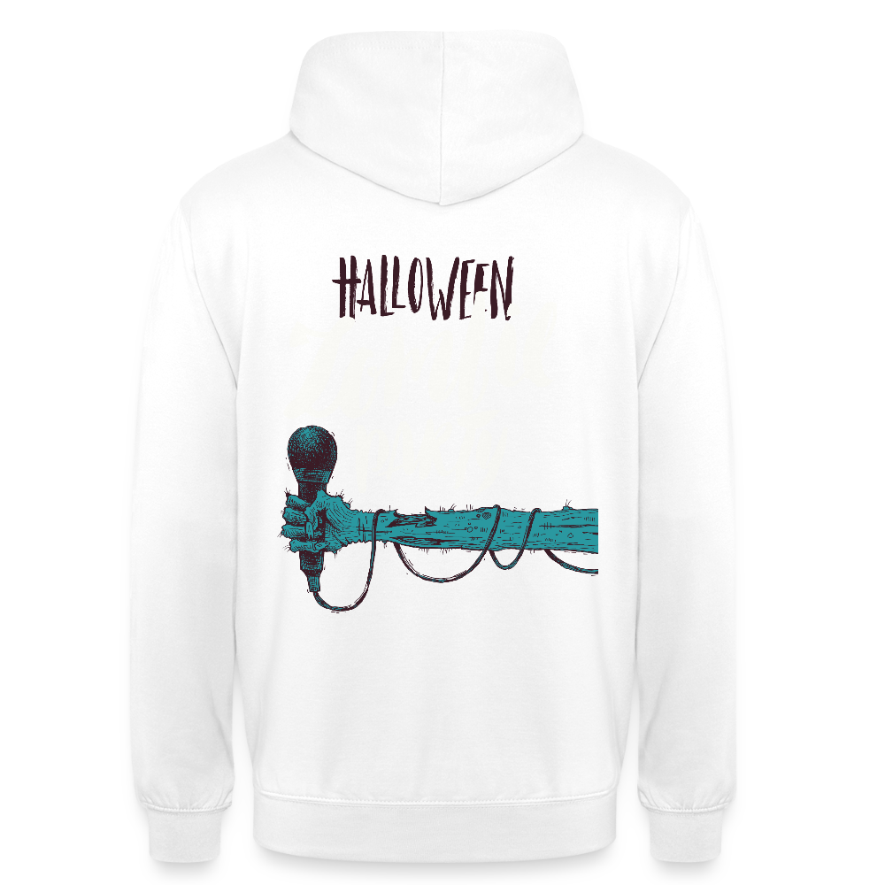 Halloween zombie party Unisex Hoodie - white