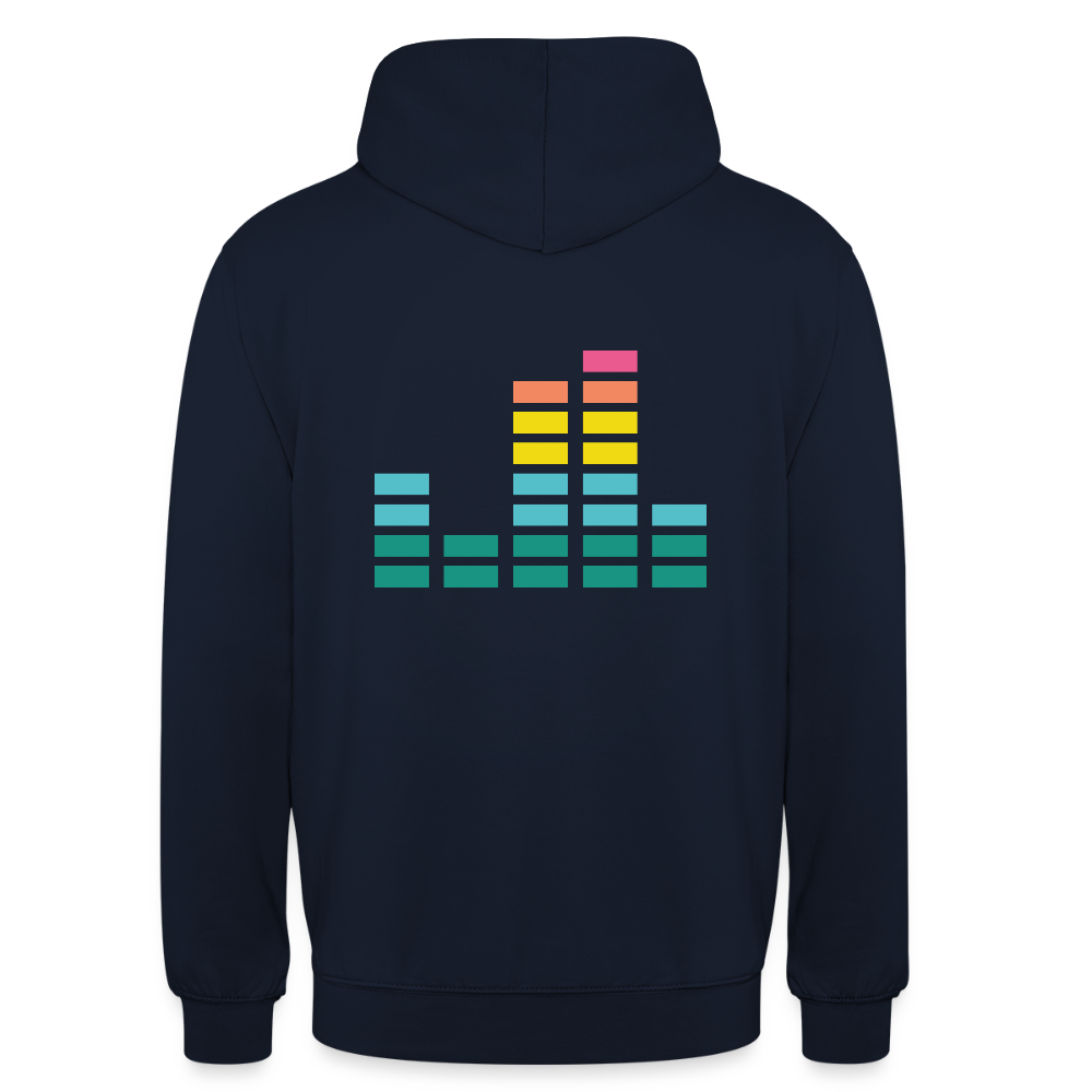 Equalizer Unisex Hoodie - navy