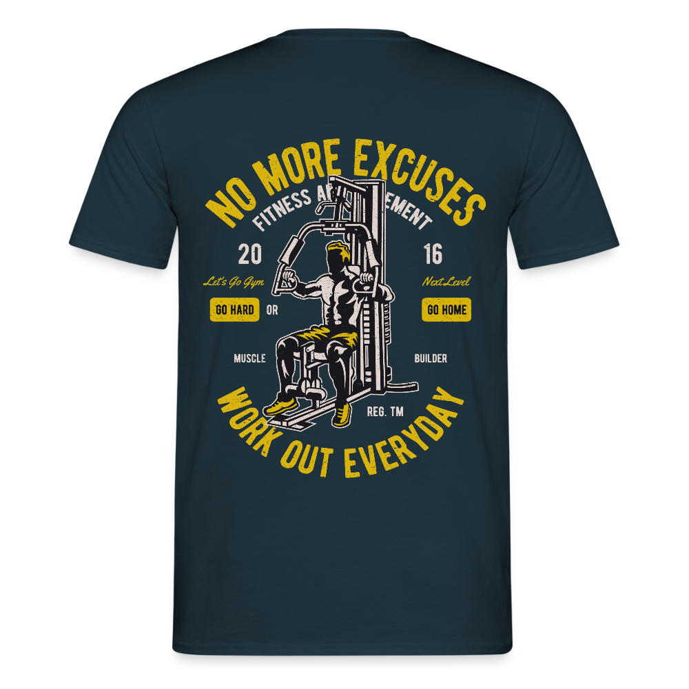 Work out everyday Men's T-Shirt - navy