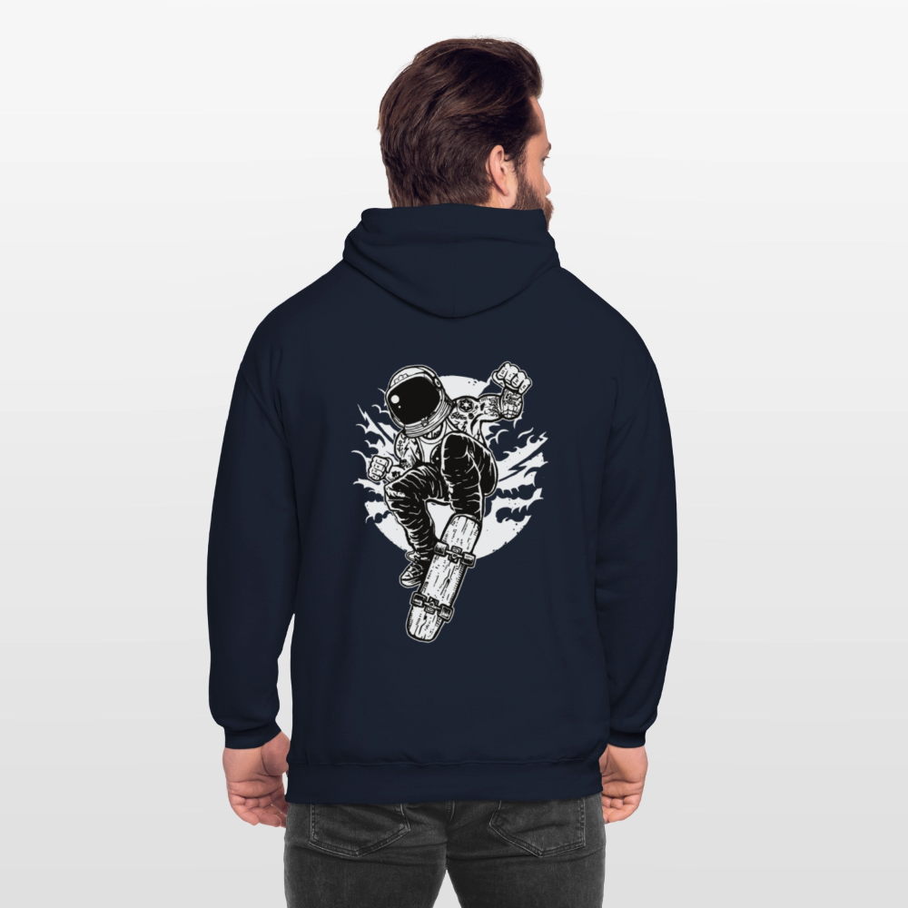 Astraunaut Space Skater Unisex Hoodie - navy