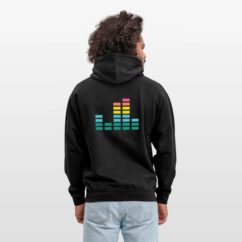 Equalizer Unisex Hoodie - black