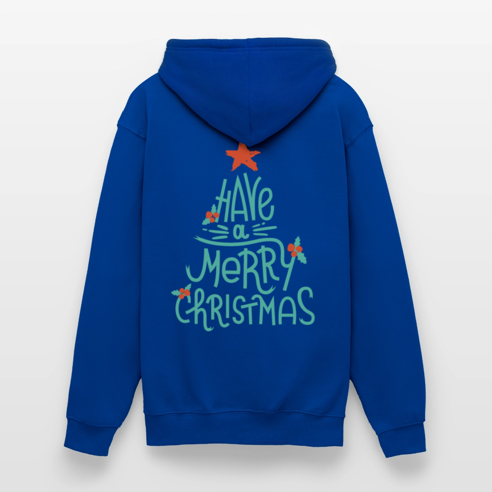 Merry christmas Unisex Hoodie - bright royal