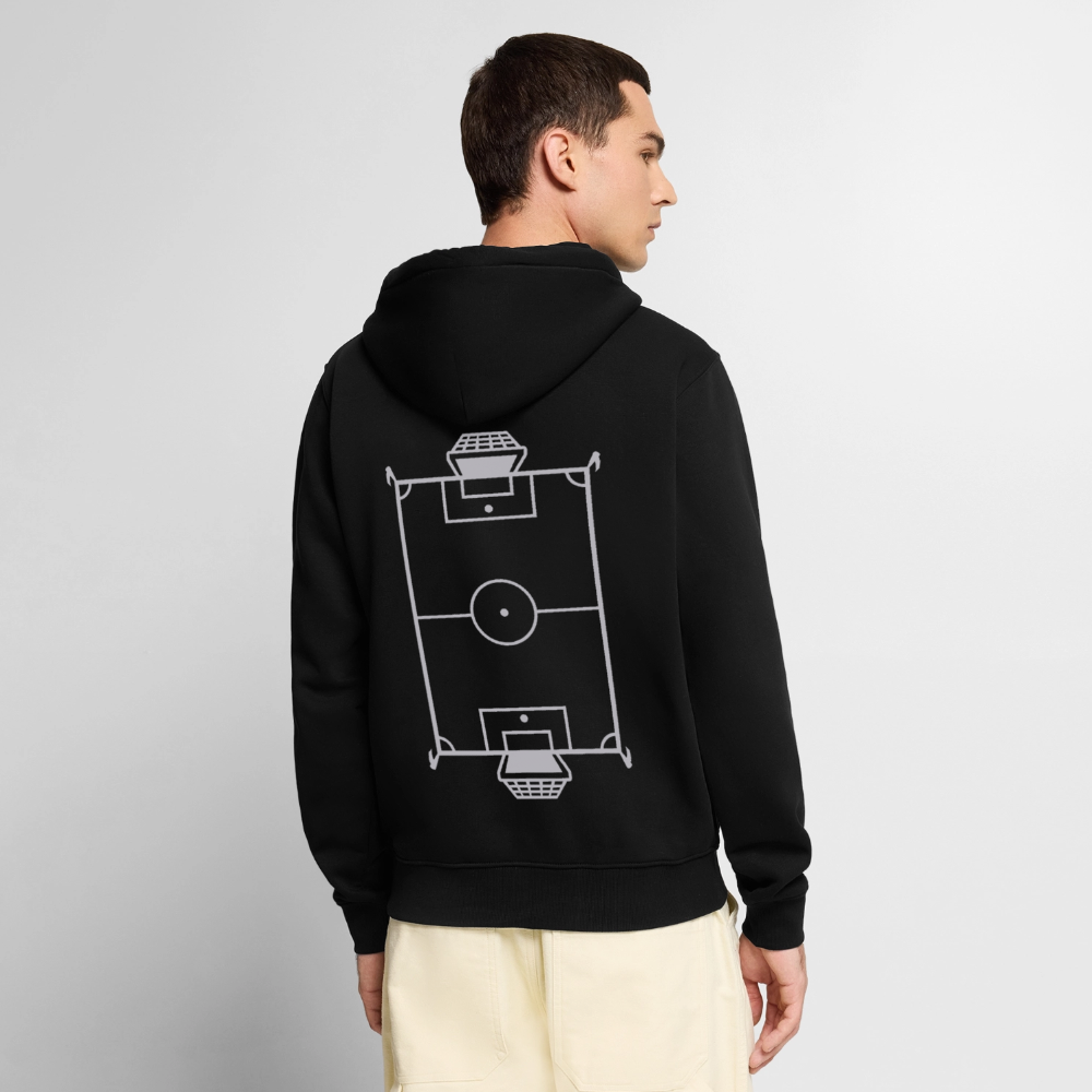 Pitch Men's Premium Hooded Jacket - black