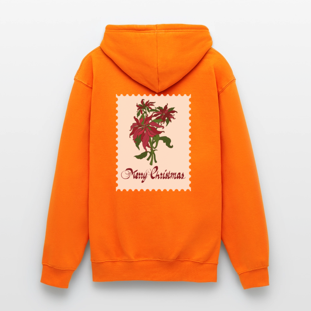 Merry Christmas Unisex Hoodie - orange