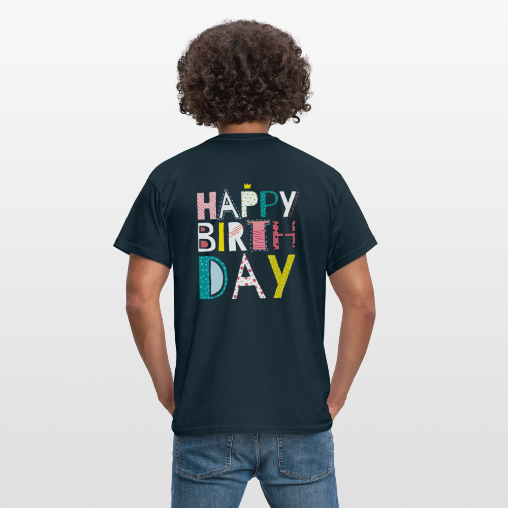 Happy birthday Men's T-Shirt - navy