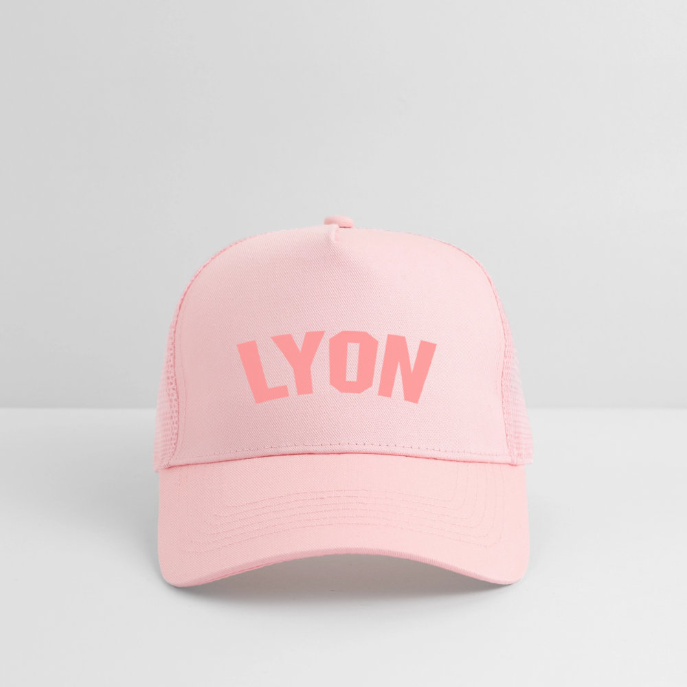 Lyon Trucker Cap - pale pink