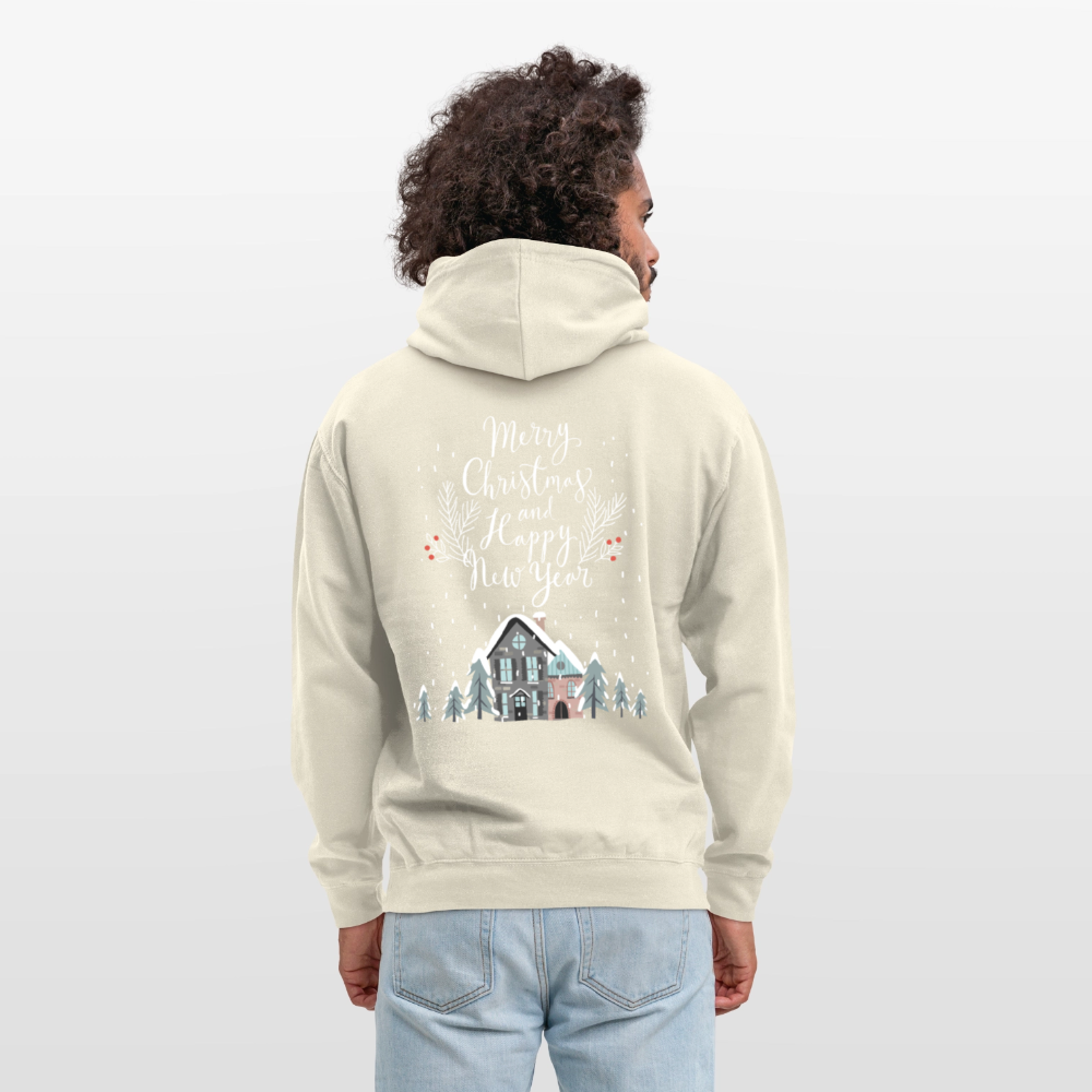 Christmas Quote Unisex Hoodie - vanilla
