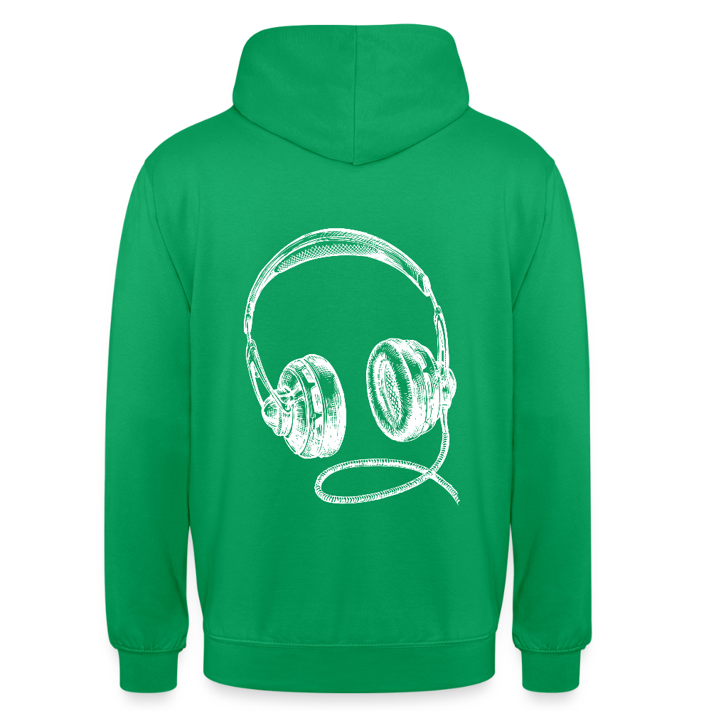 Headphones Unisex Hoodie - kelly green