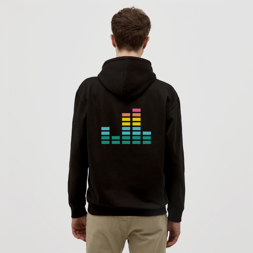 Equalizer Unisex Hoodie - black