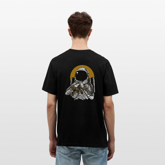 Space Dee Jay Men's T-Shirt - black