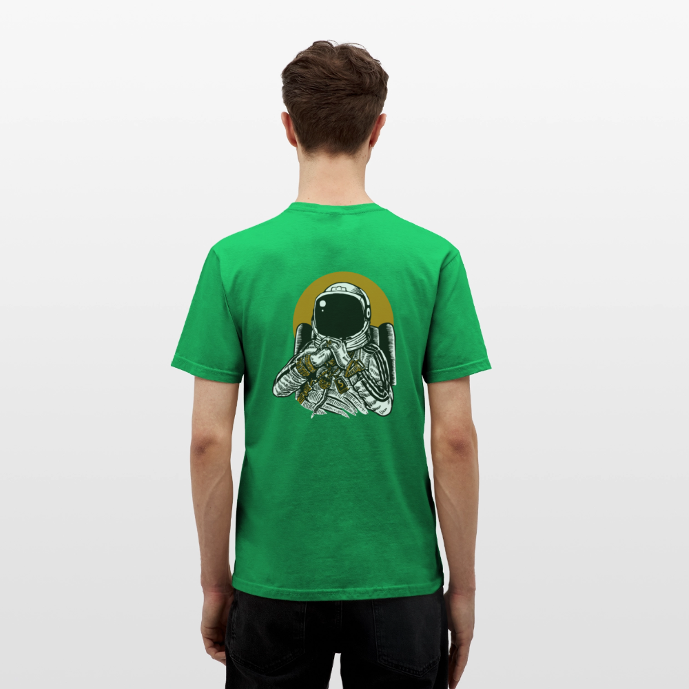 Space Dee Jay Men's T-Shirt - kelly green