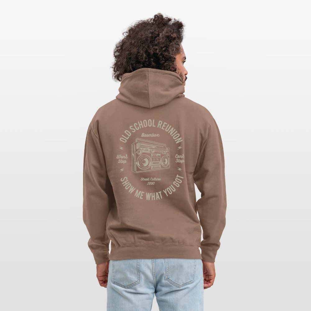 Old school reunion Unisex Hoodie - mocha