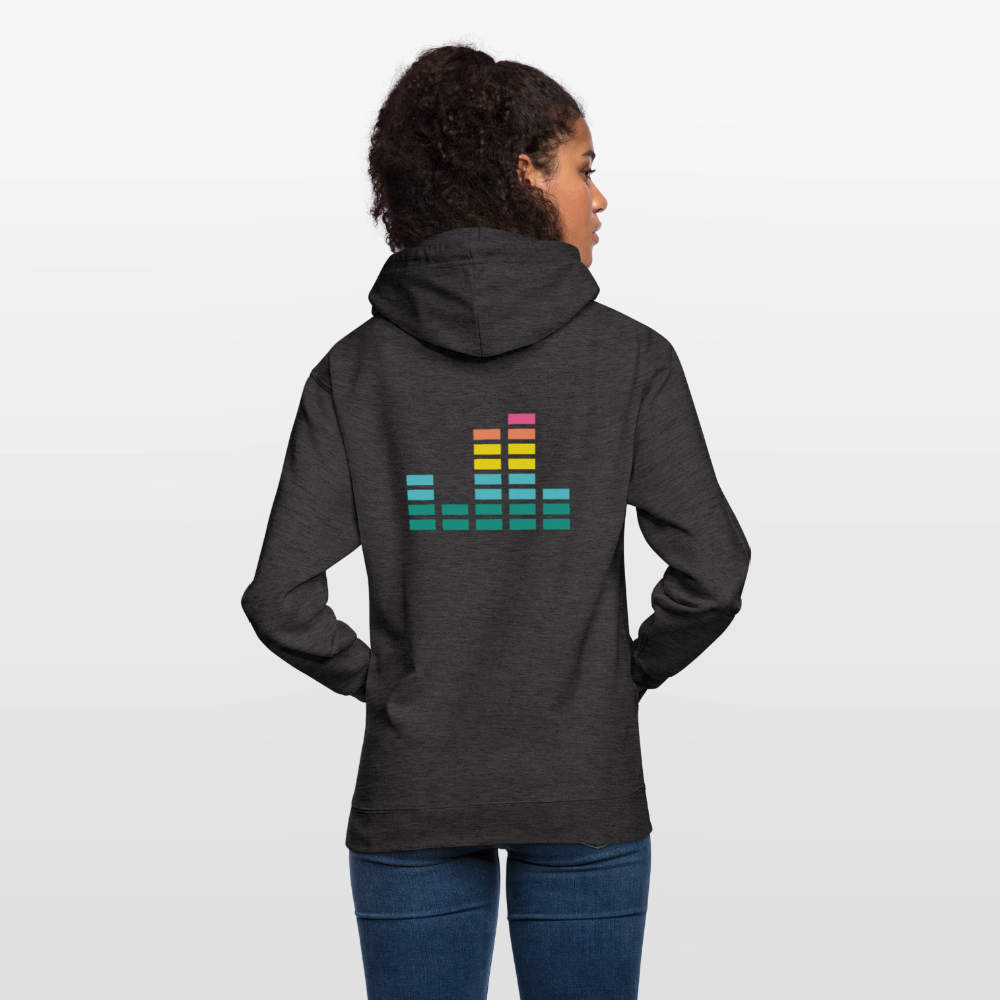 Equalizer Unisex Hoodie - charcoal grey