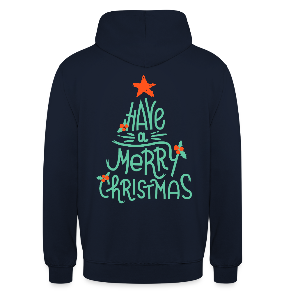 Merry christmas Unisex Hoodie - navy