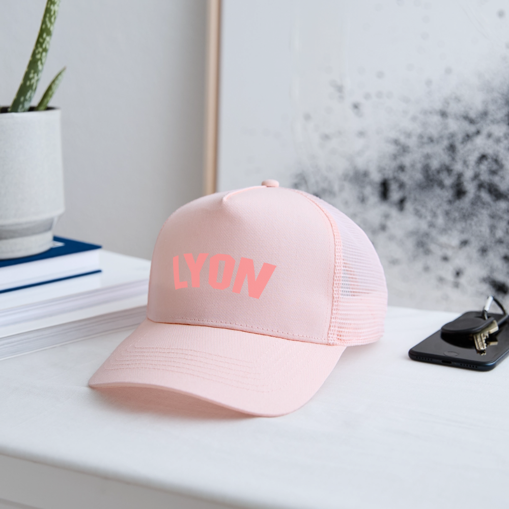 Lyon Trucker Cap - pale pink
