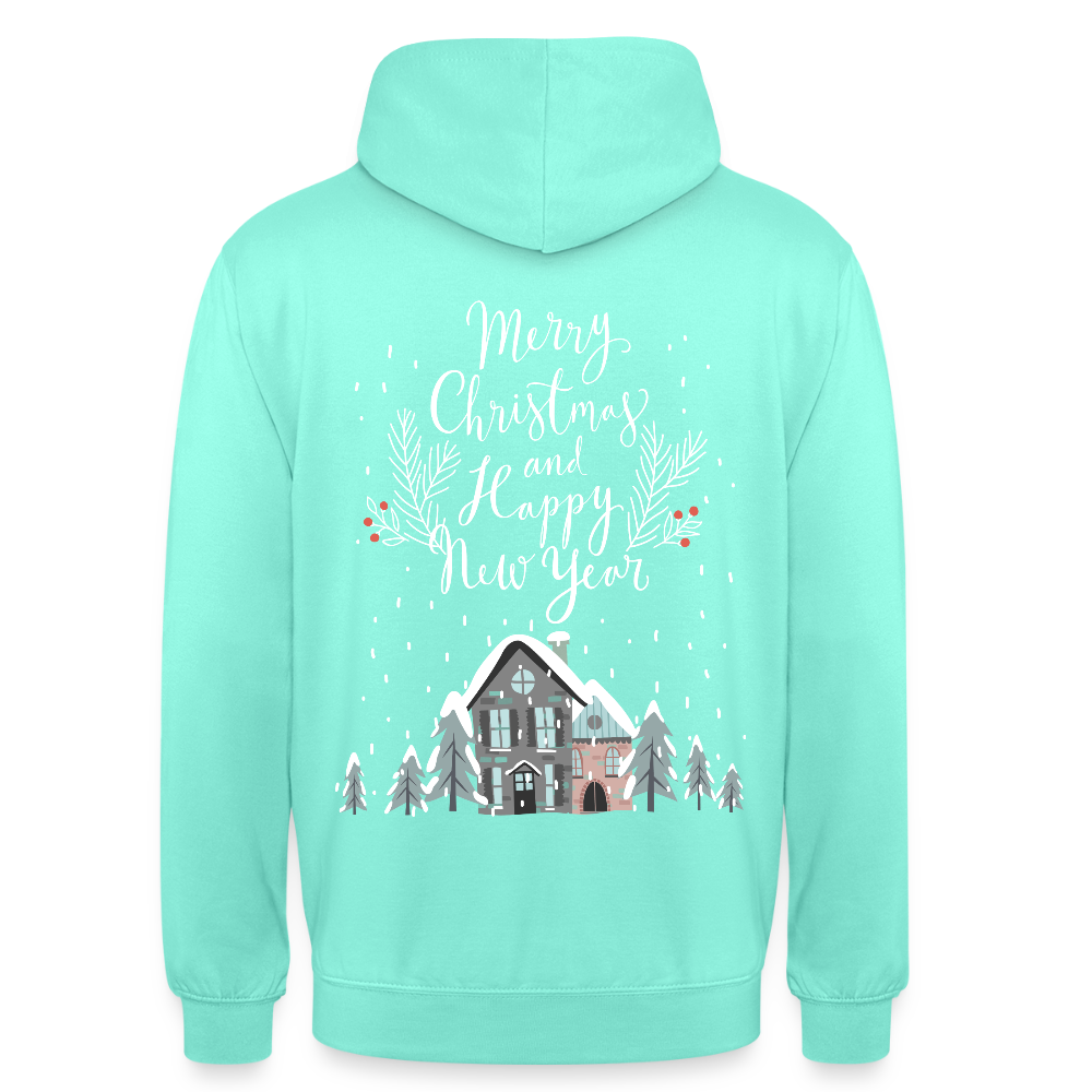 Christmas Quote Unisex Hoodie - mint