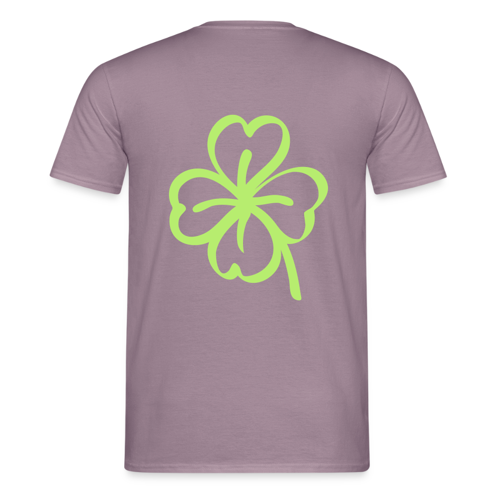 Shamrock Men's T-Shirt - purple-grey 