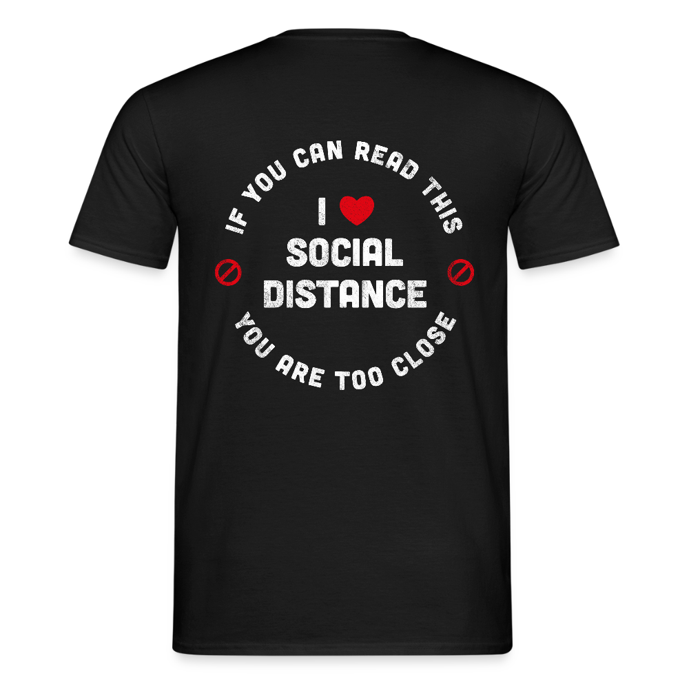 if you can read this Men's T-Shirt - black