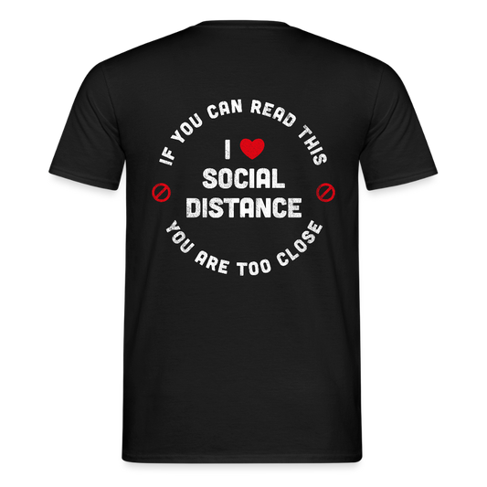 if you can read this Men's T-Shirt - black