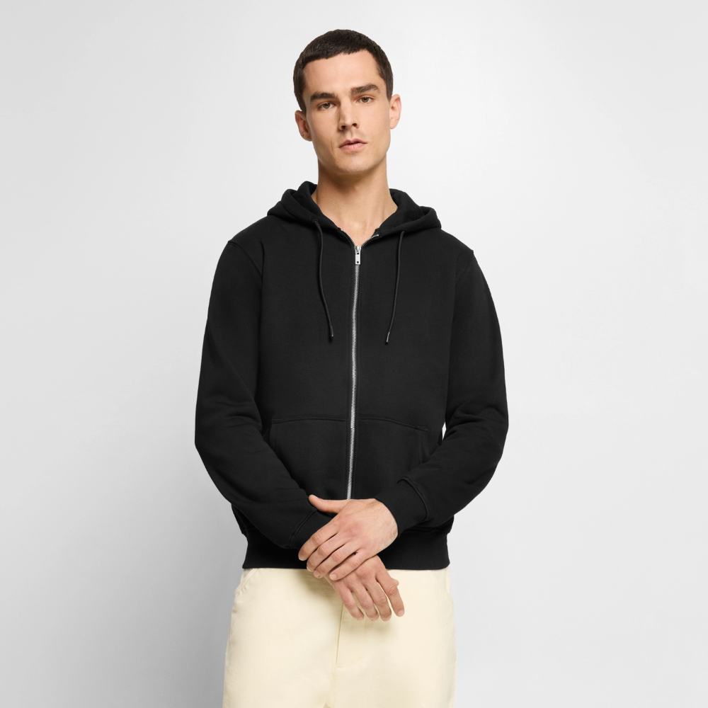 Start Strong Men's Premium Hooded Jacket - black