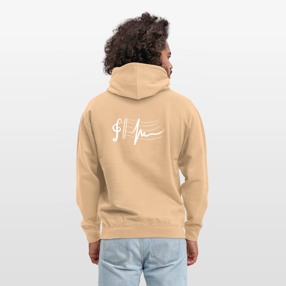 I love music Unisex Hoodie - peach