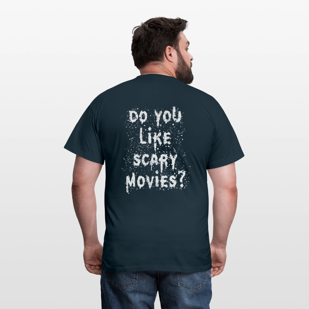 Scary movies Men's T-Shirt - navy