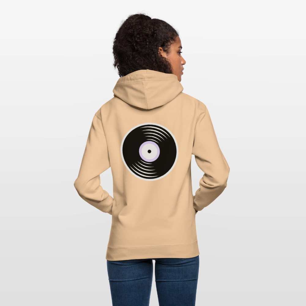 Vinyl Unisex Hoodie - peach