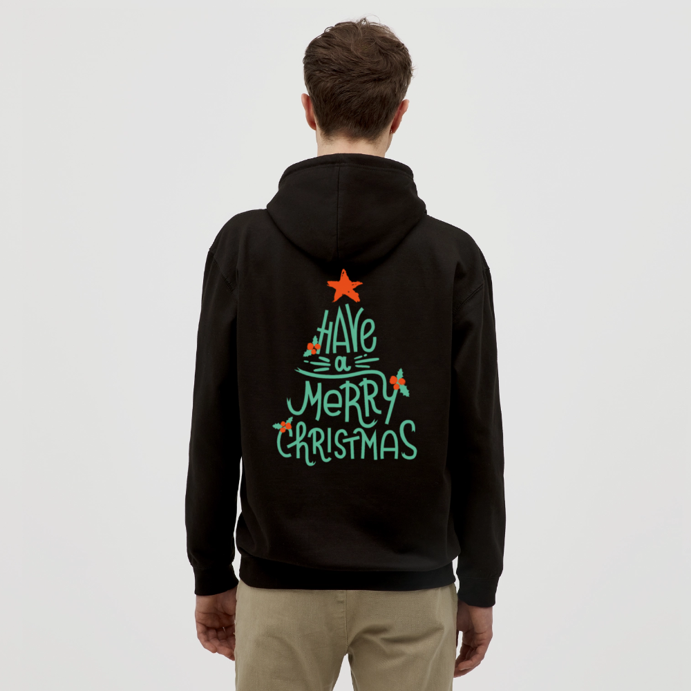 Merry christmas Unisex Hoodie - black