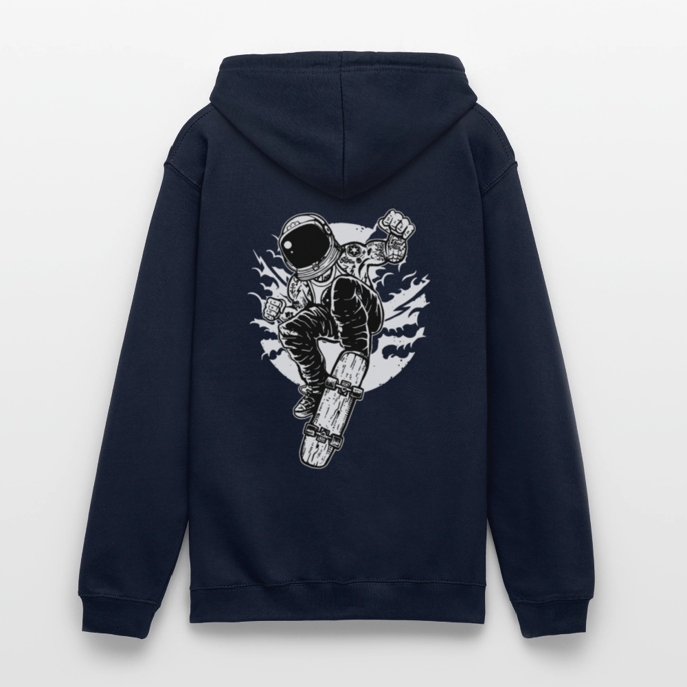 Astraunaut Space Skater Unisex Hoodie - navy
