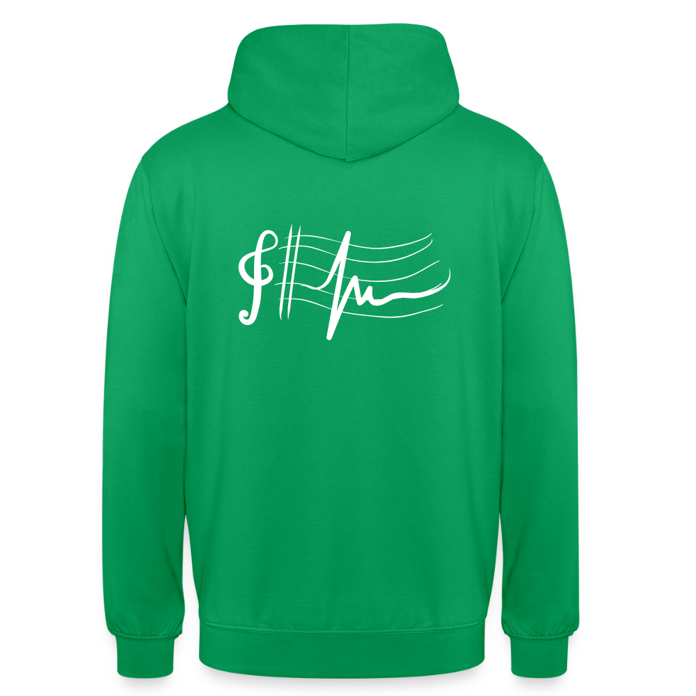 I love music Unisex Hoodie - kelly green