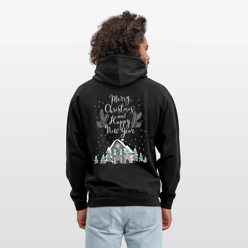Christmas Quote Unisex Hoodie - black