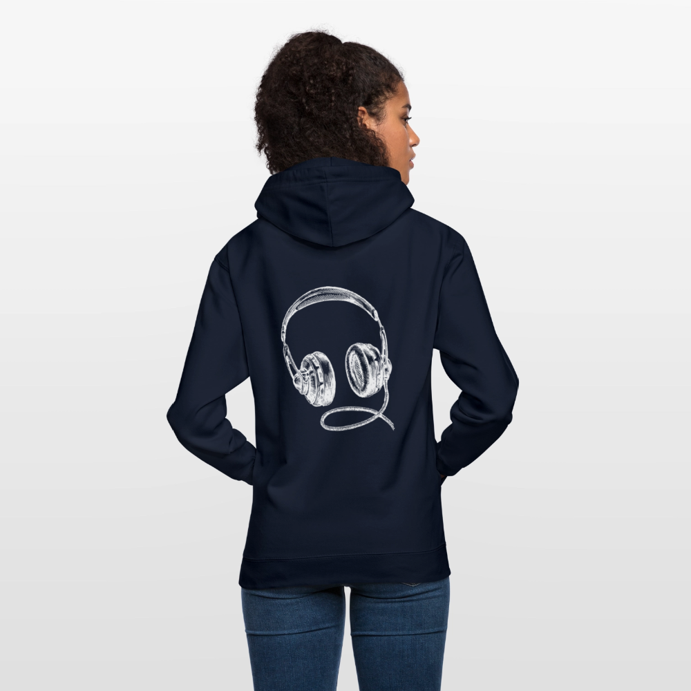 Headphones Unisex Hoodie - navy