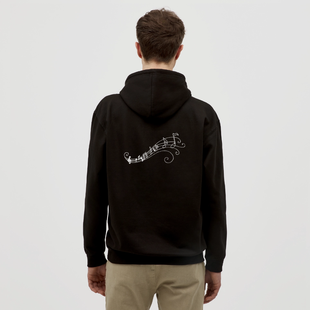 Notation Unisex Hoodie - black