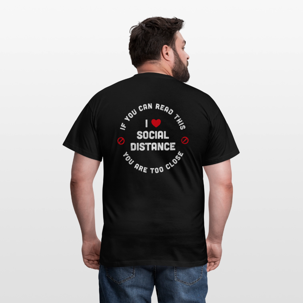 if you can read this Men's T-Shirt - black