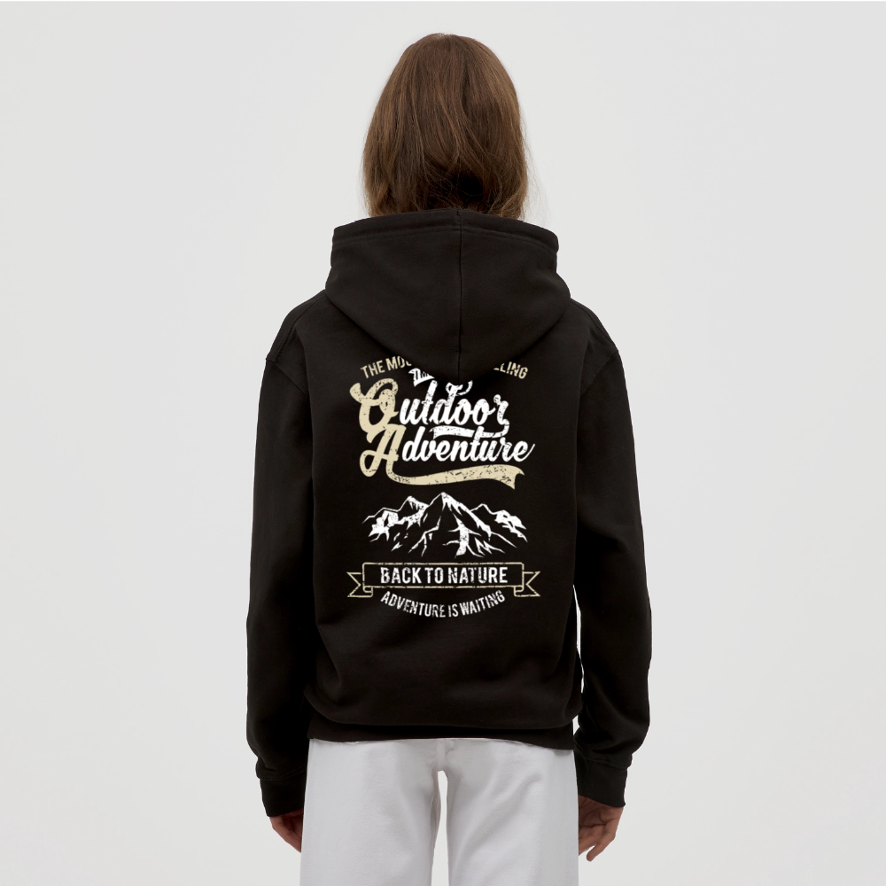 Outdoor Adventure Unisex Hoodie - black