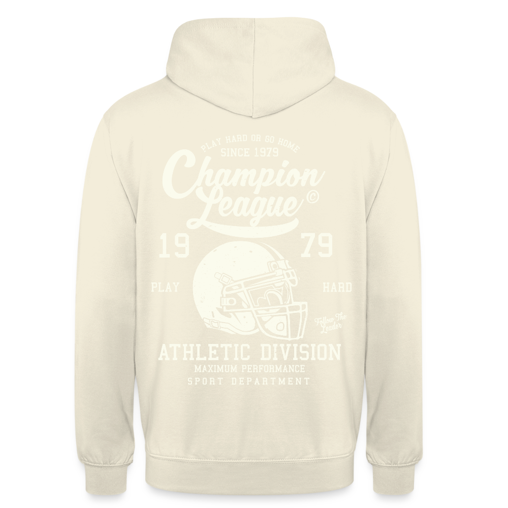 Champion League Unisex Hoodie - vanilla