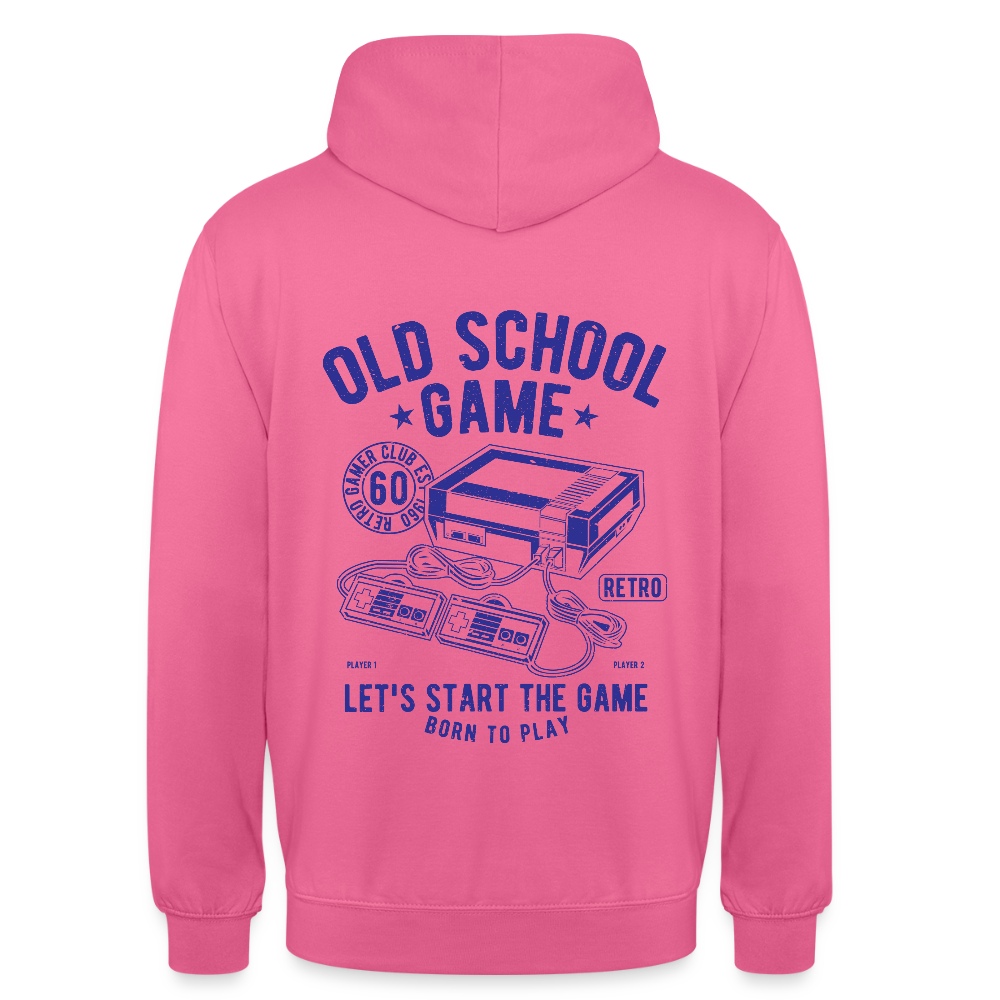 Oldschool game Unisex Hoodie - pink