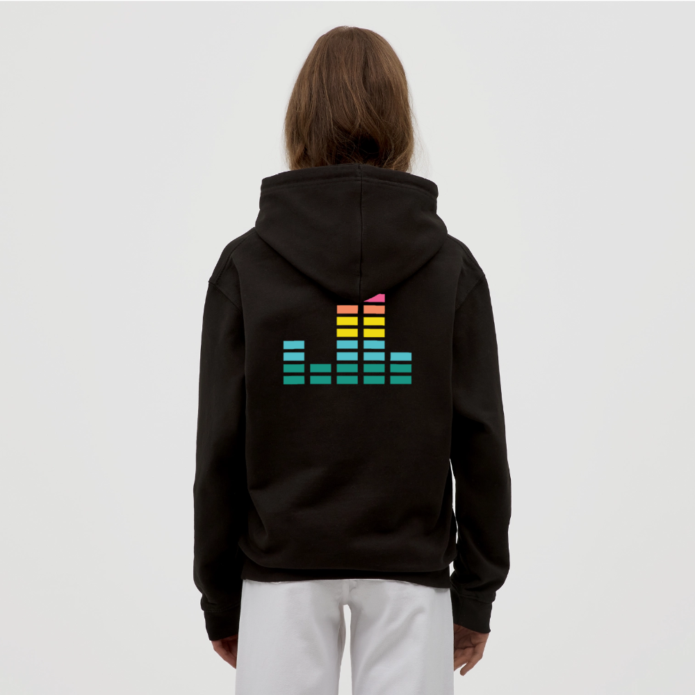 Equalizer Unisex Hoodie - black