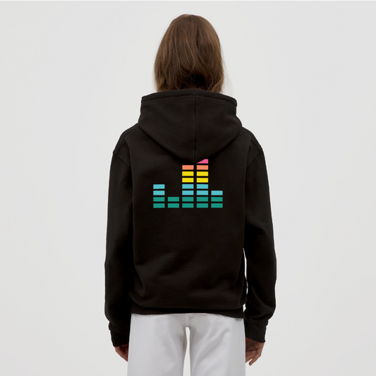 Equalizer Unisex Hoodie - black