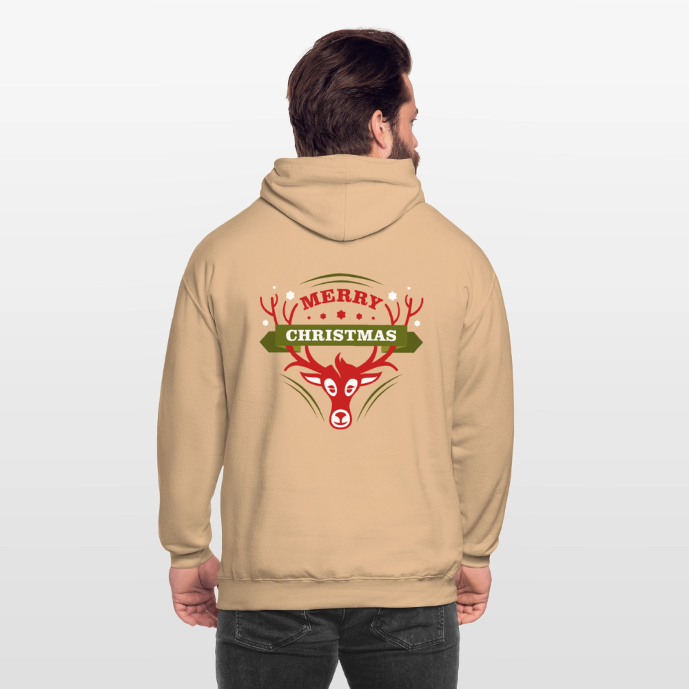 Merry Christmas Unisex Hoodie - peach