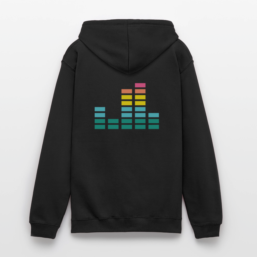 Equalizer Unisex Hoodie - black