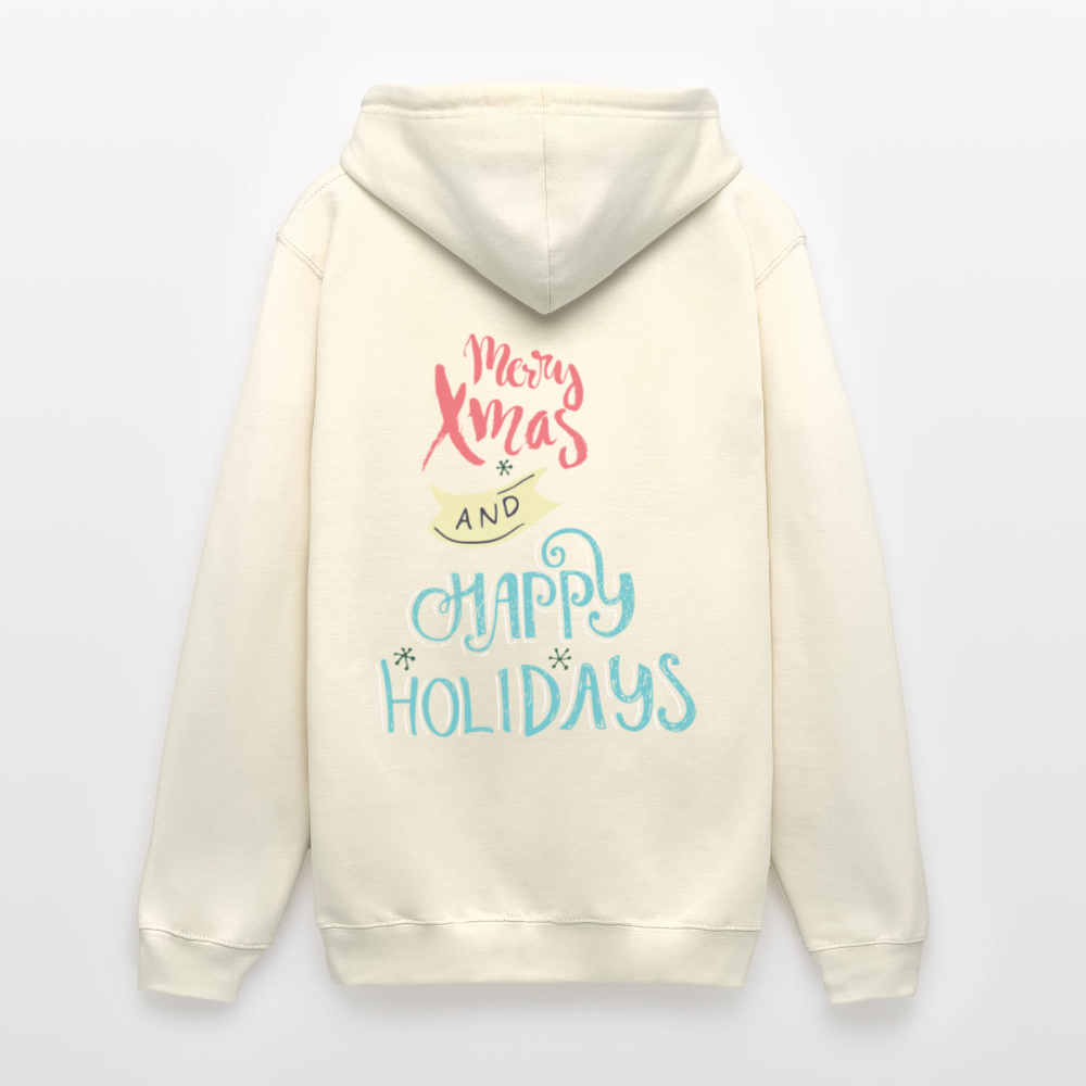 MerryChristmas Unisex Hoodie - vanilla