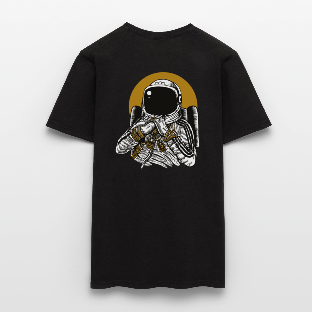 Space Dee Jay Men's T-Shirt - black