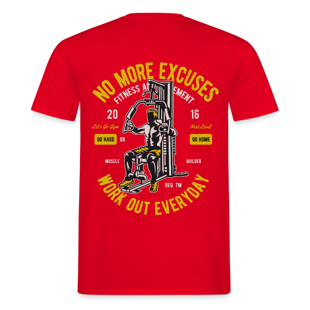 Work out everyday Men's T-Shirt - red