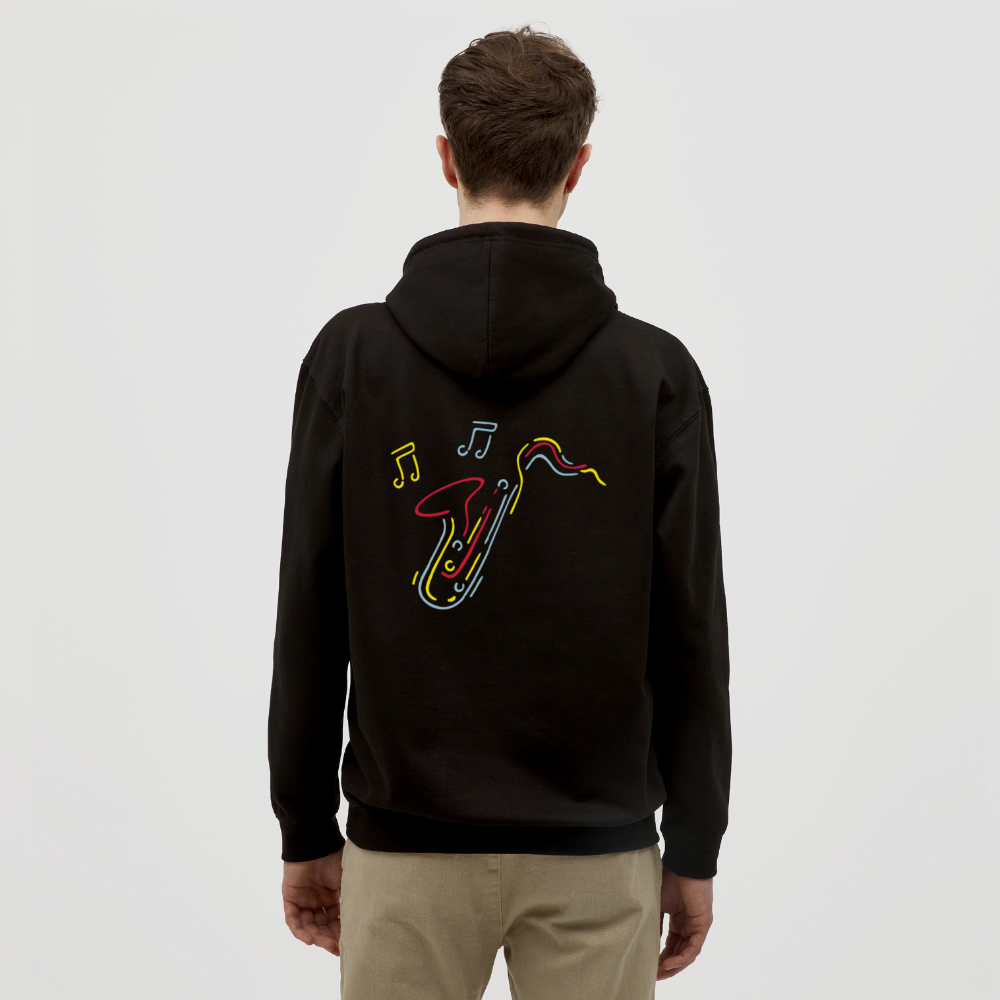 Saxophone  Unisex Hoodie - black
